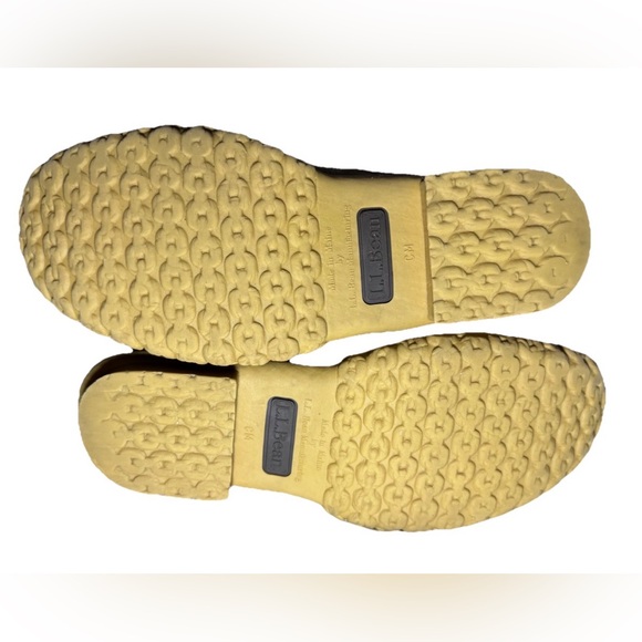 LL Bean Men's Brown Leather 8" Lace Up Unlined Ankle Duck Boots Size 7 M - Picture 12 of 12